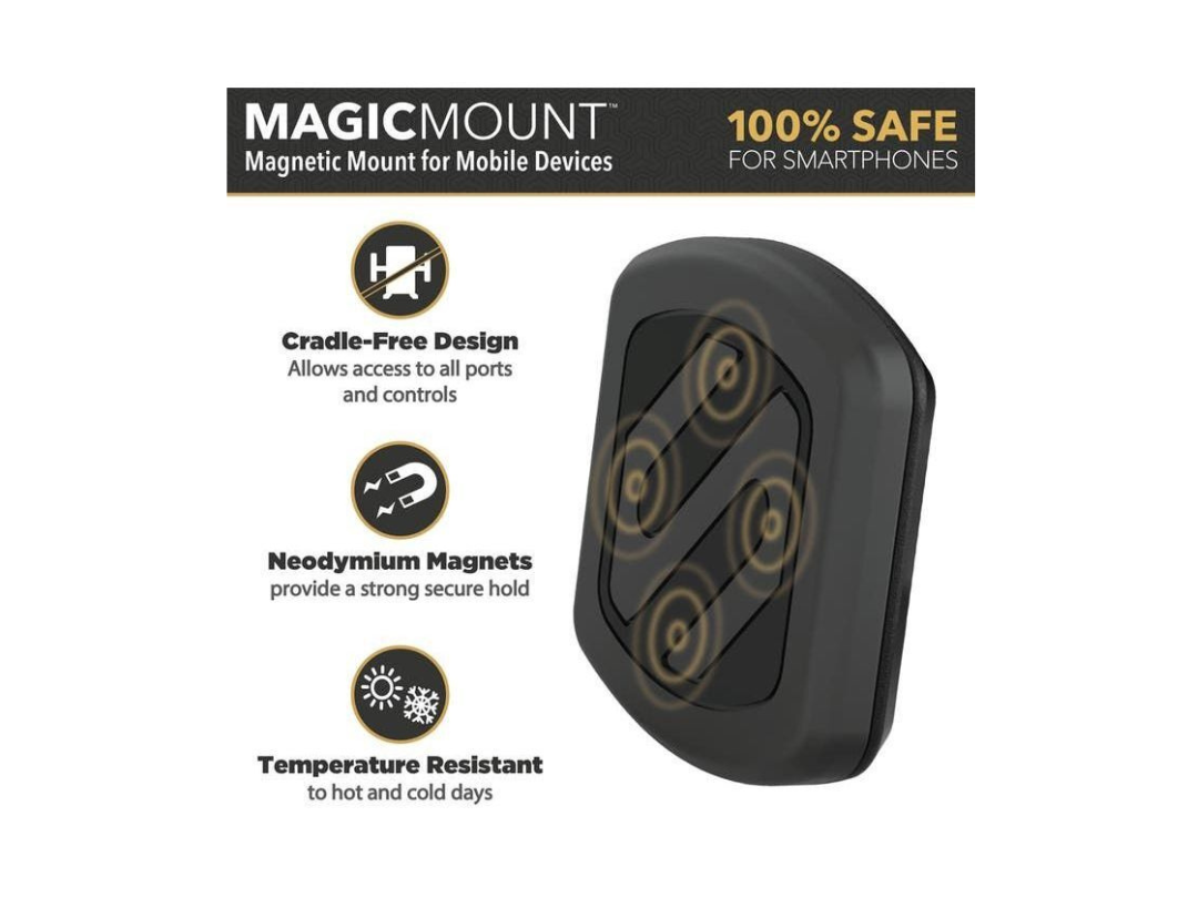 SCOSCHE MagicMount Surface Magnetic Mount for Mobile Devices SCOSCHE MagicMount Surface Magnetic Mount for Mobile Devices
